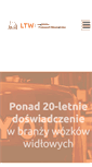Mobile Screenshot of ltw-wozki.pl