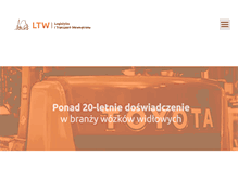 Tablet Screenshot of ltw-wozki.pl